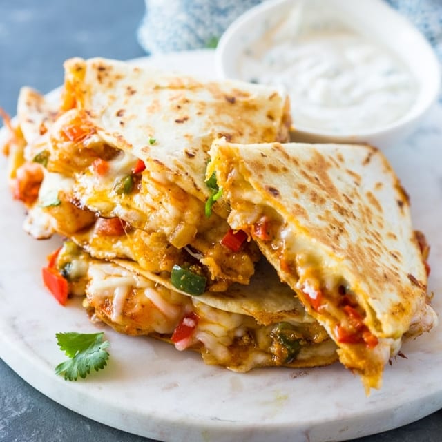 Chicken Quesadilla.