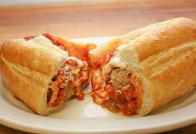 Sausage Parm Sub.