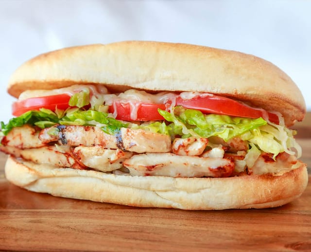 Grilled Chicken Sub.