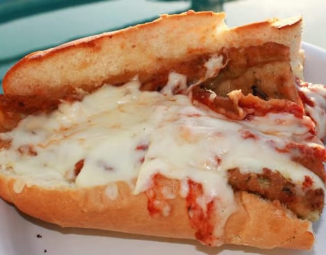 Eggplant Parm Sub.