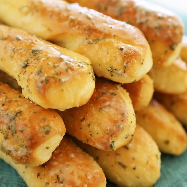 Garlic Breadsticks.