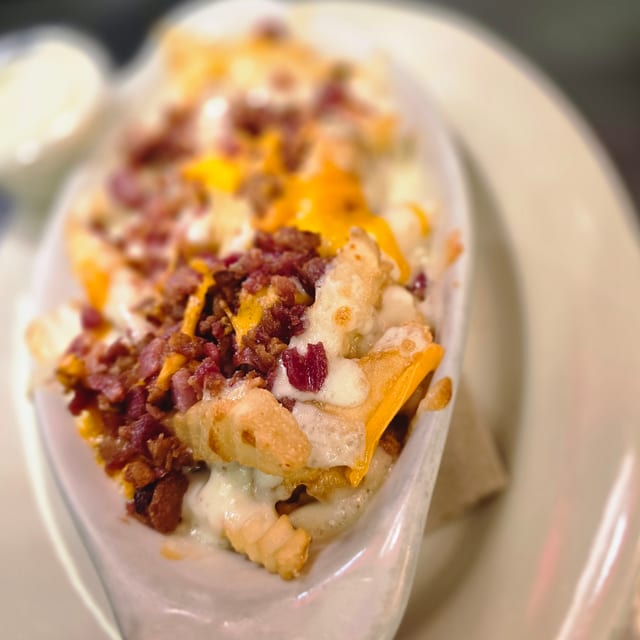 Bacon Cheese Fries.