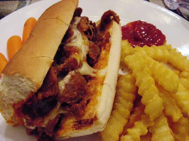 Steak Parm Sub.