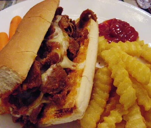Philly Steak Parm Sub.