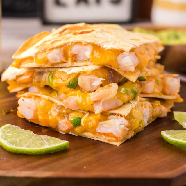 Shrimp Quesadilla.