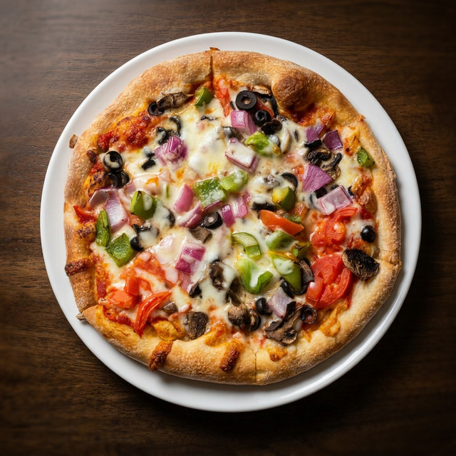 Vegetarian Pizza.